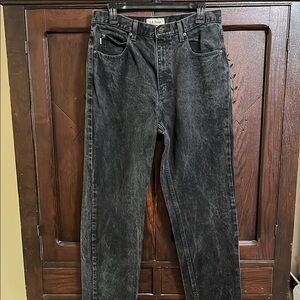 L.L. Bean Men's Black Classic Fit Jeans